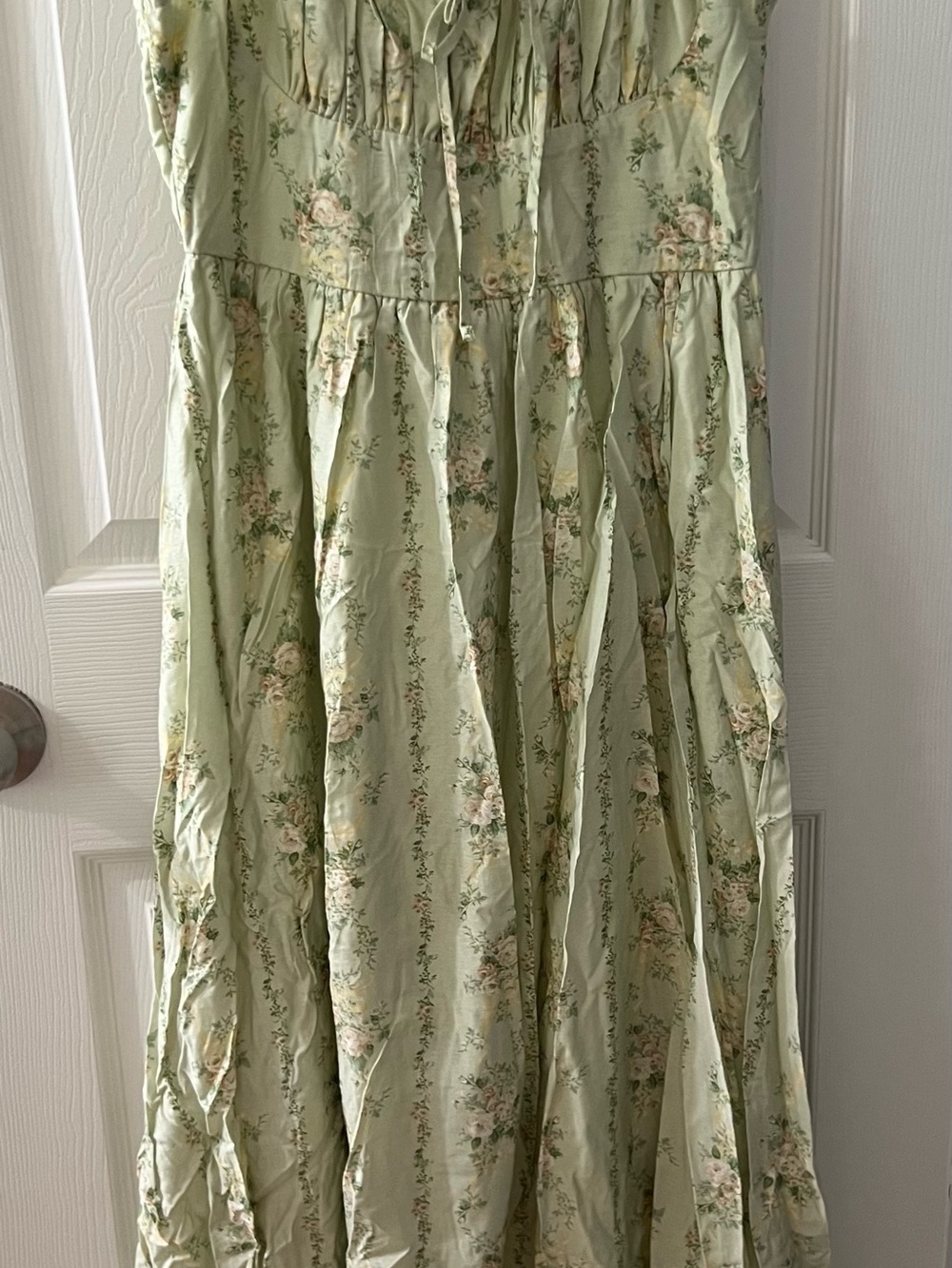 🌿 Blu Pepper Floral Midi Dress 🌿 - Picture 3 of 5
